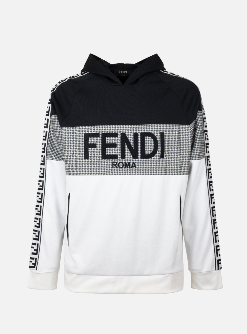 Felpa logo FF con cappuccio