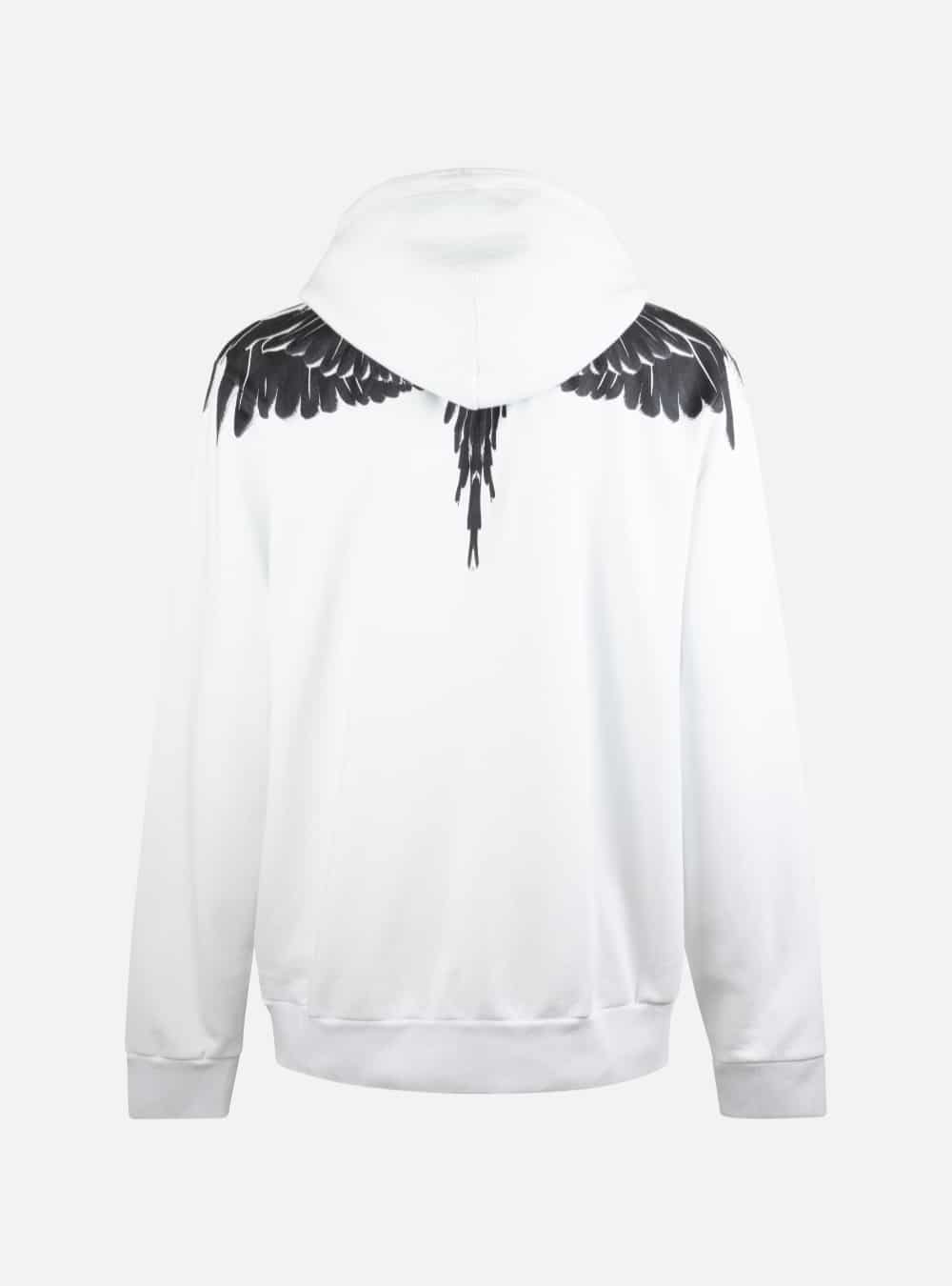Felpa wings con cappuccio