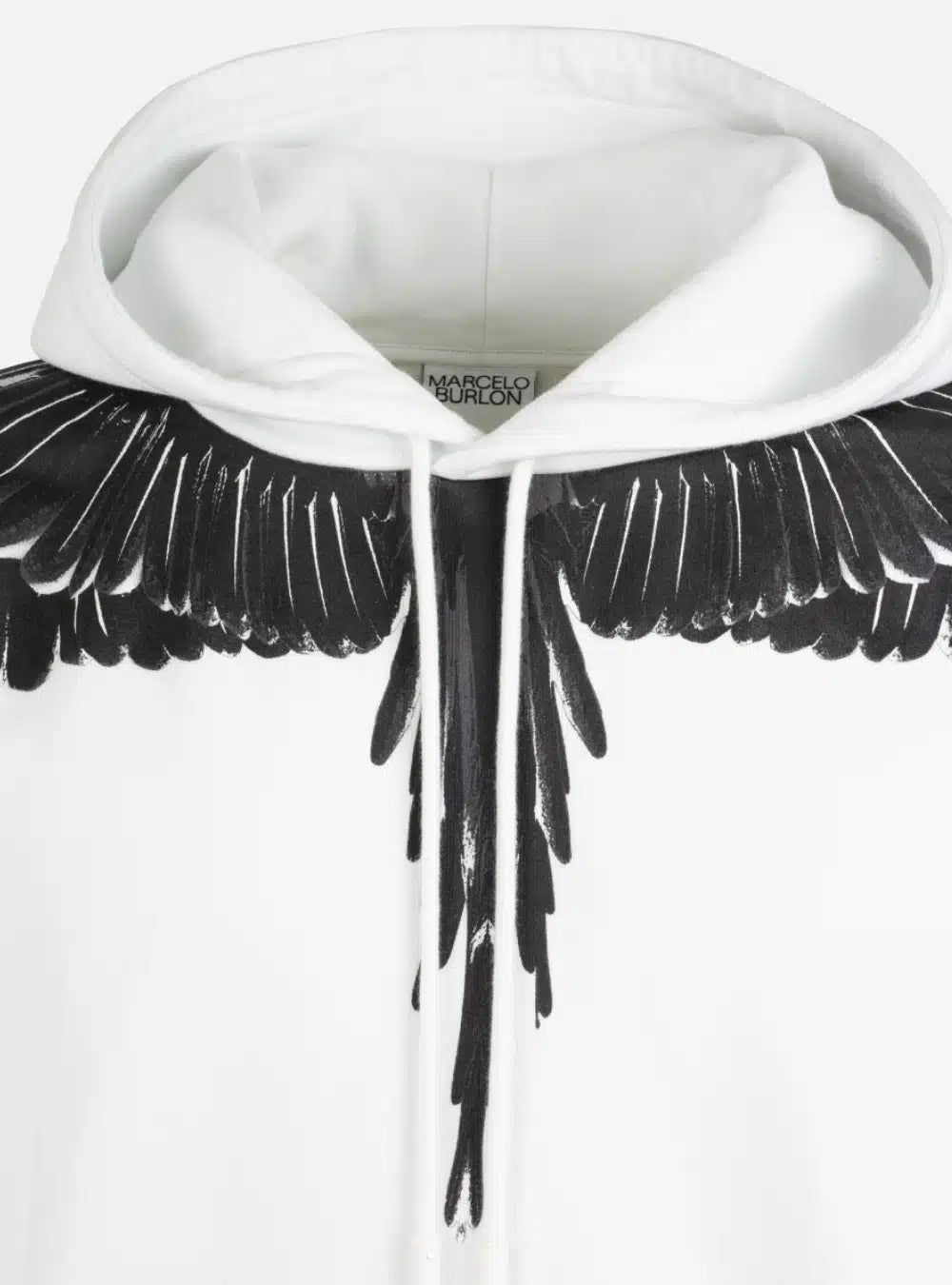 Felpa wings con cappuccio