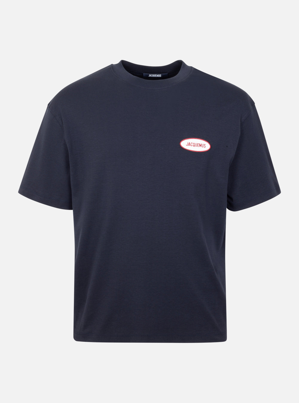 T-shirt con patch logo