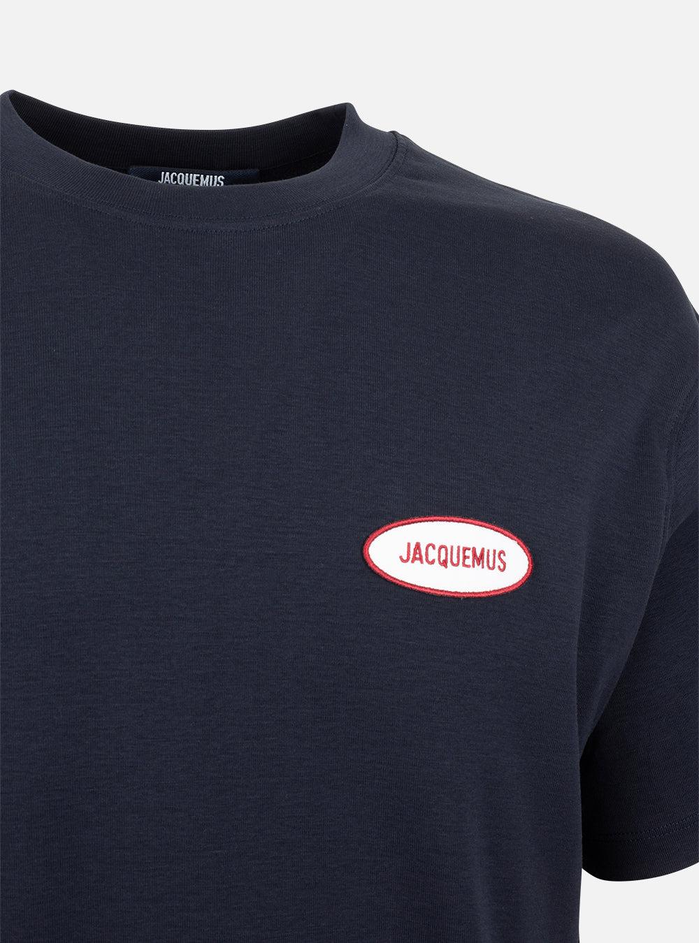 T-shirt con patch logo