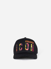 Cappello con stampa Icon