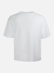 T-shirt con patch logo