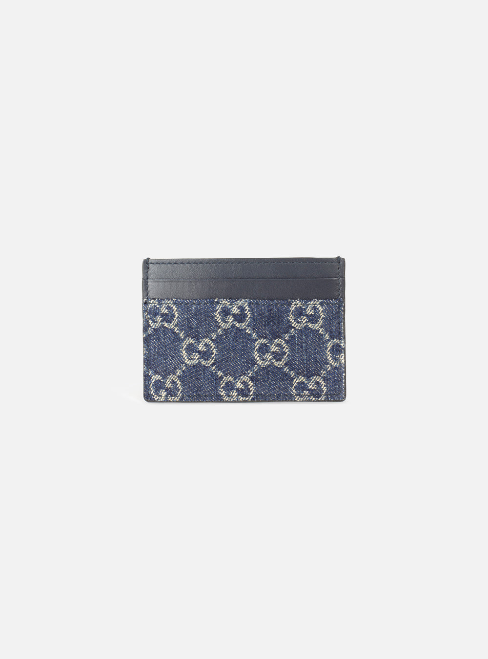 Portacarte GG denim