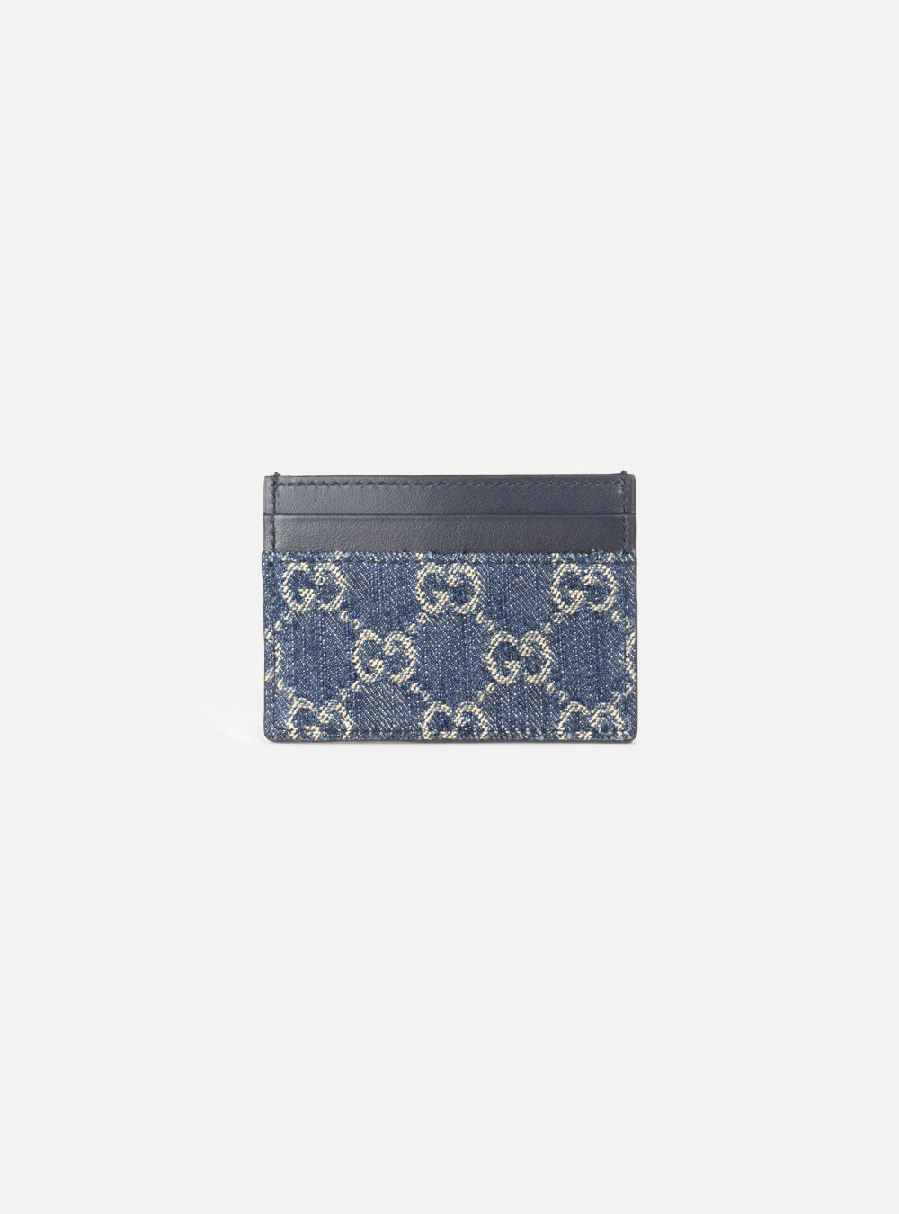 Portacarte GG denim