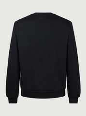 Logo plaque sweatshirt