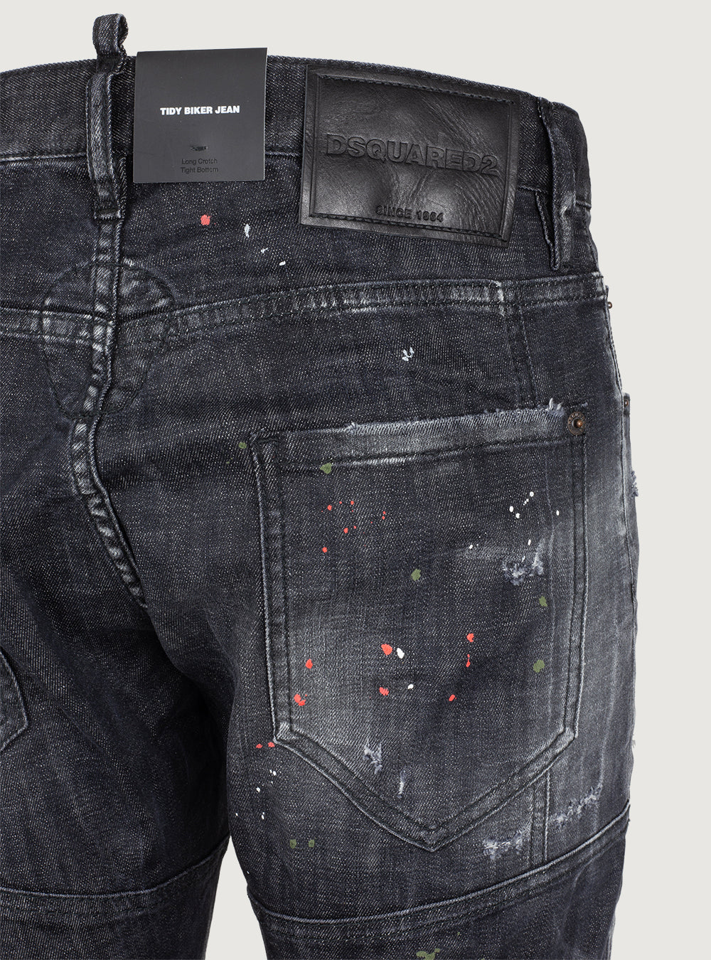 Jeans Tidy Biker Spotted