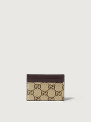 GG denim card holder 