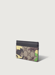 GG supreme camouflage card holder 
