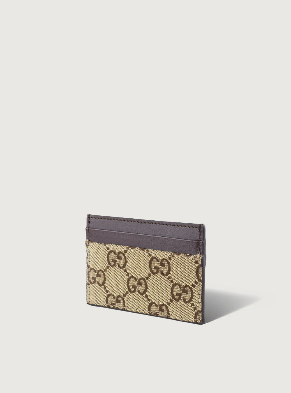 GG denim card holder 