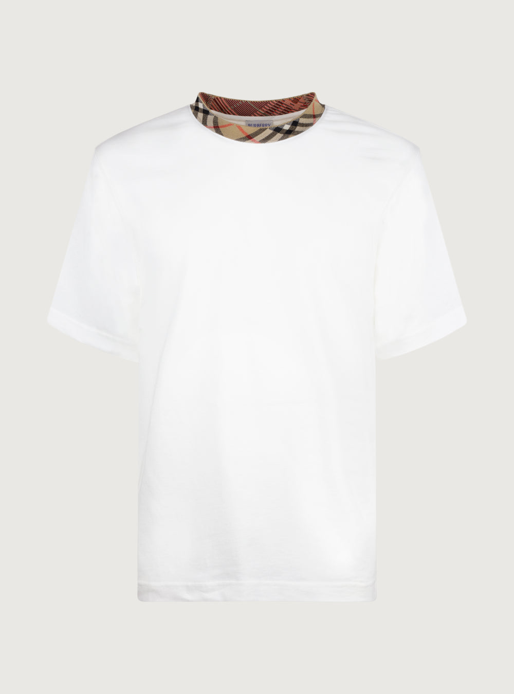 T-shirt Girocollo Check