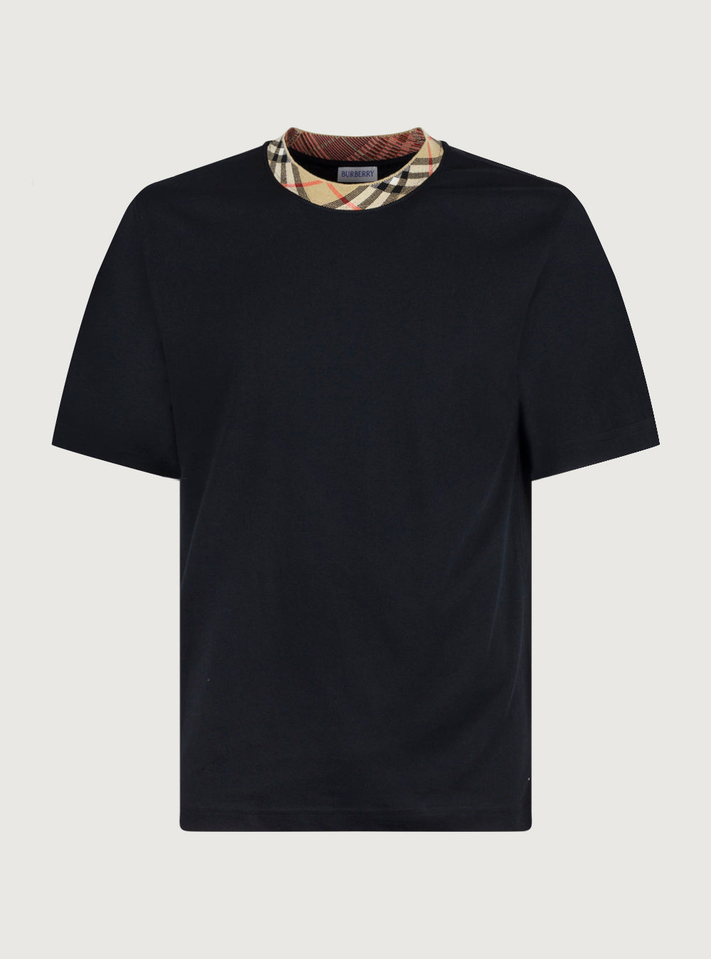 T-shirt Girocollo Check