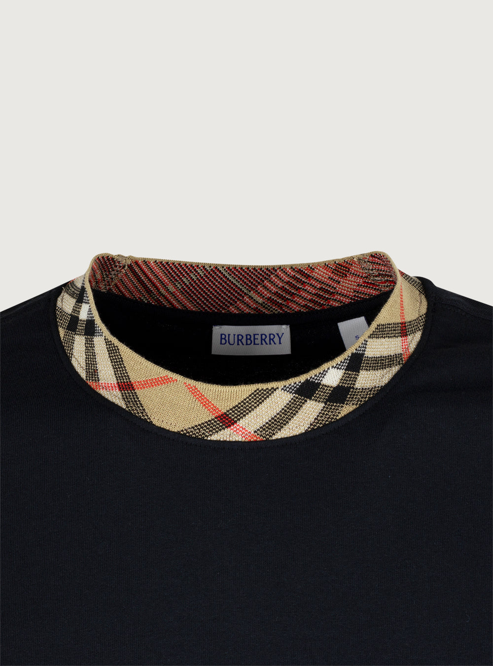 T-shirt Girocollo Check