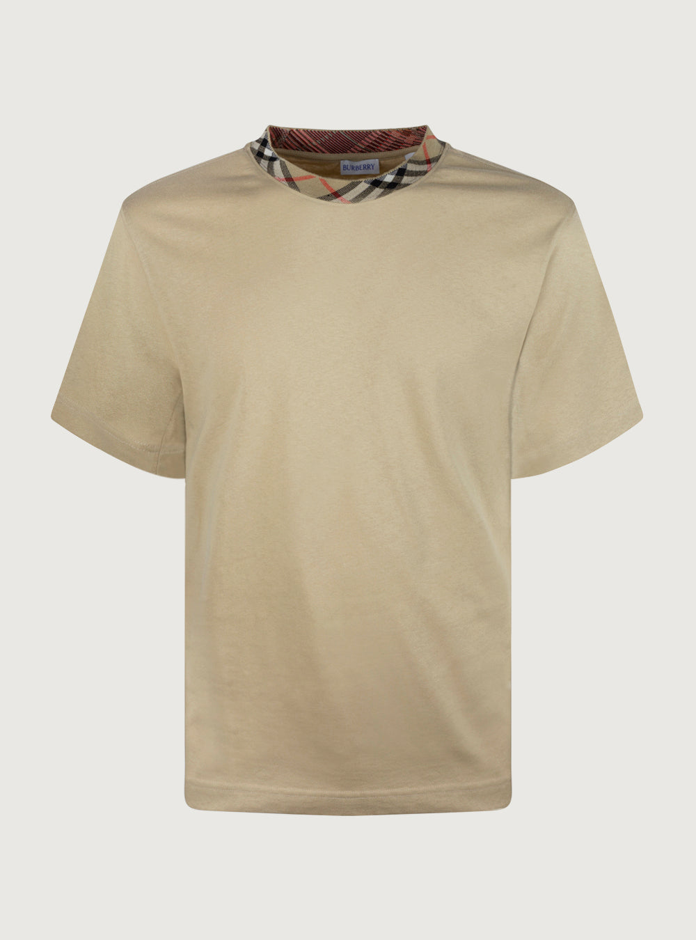 T-shirt Girocollo Check