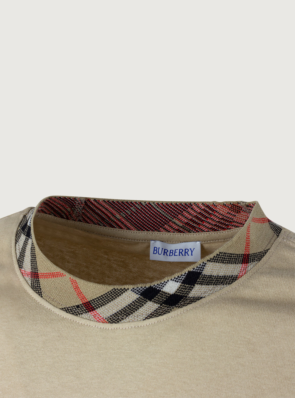 T-shirt Girocollo Check