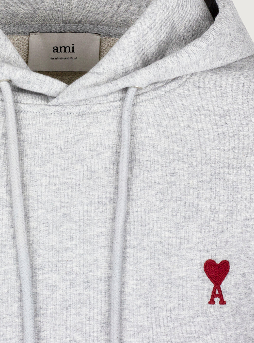 Felpa mini logo con cappuccio "Ami de coeur"