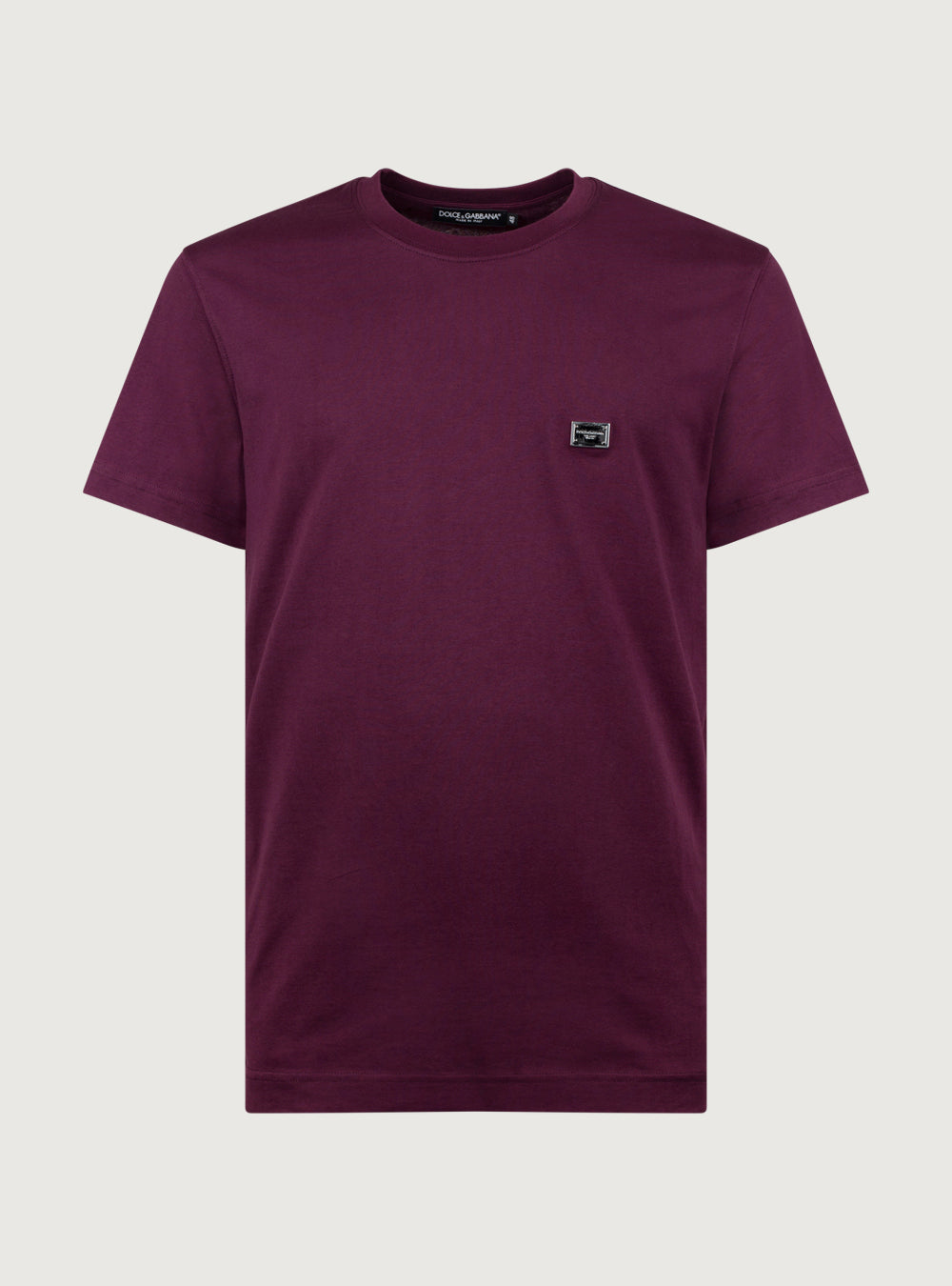 T-shirt mini logo placca