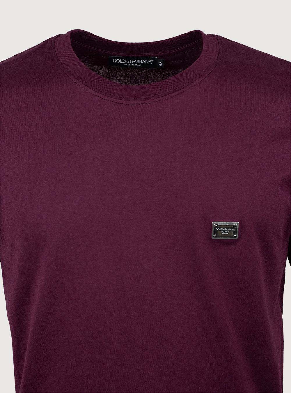 T-shirt mini logo placca