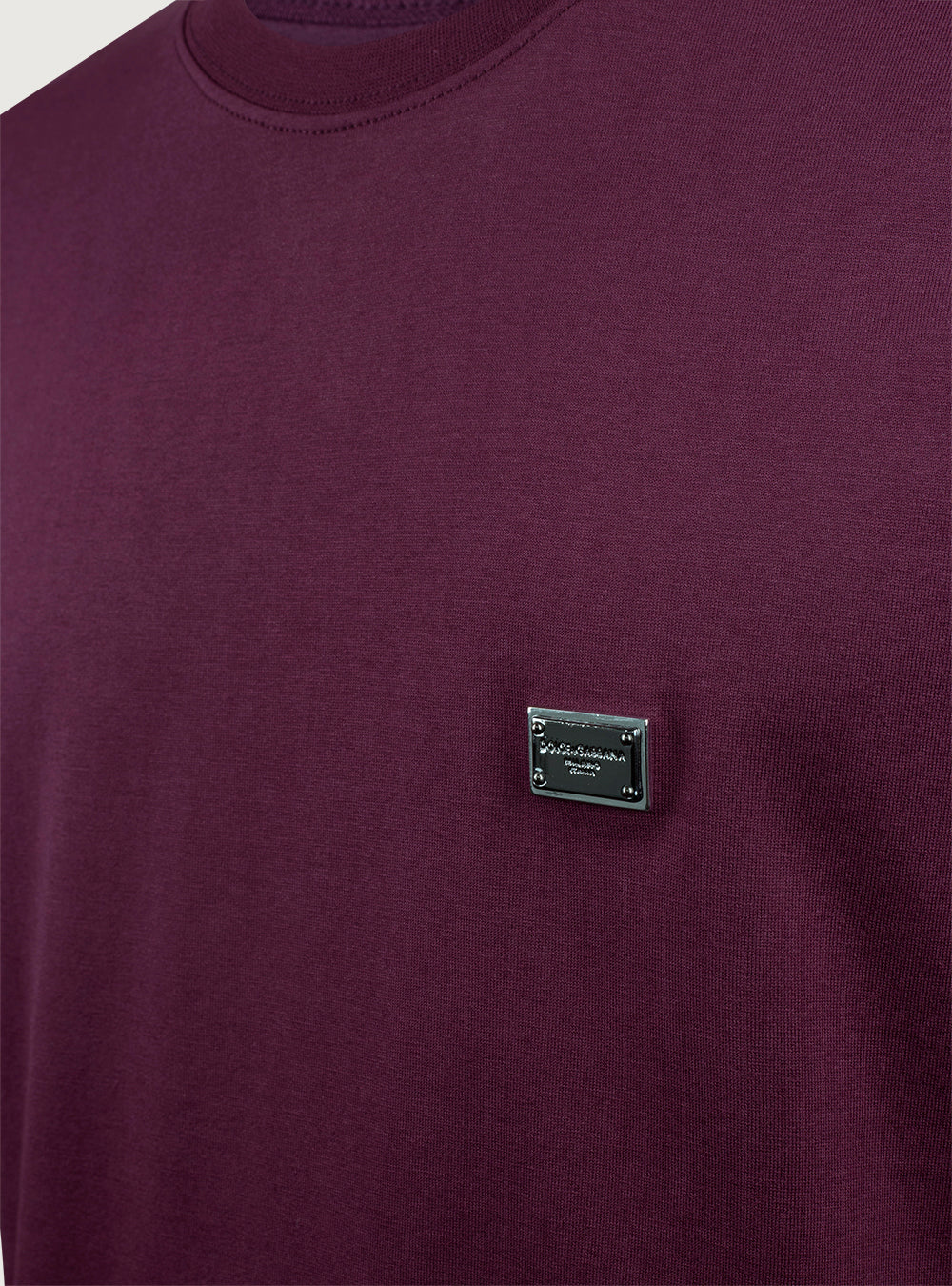 T-shirt mini logo placca