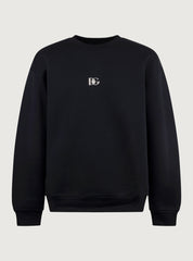 Logo plaque sweatshirt