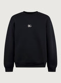 Logo plaque sweatshirt