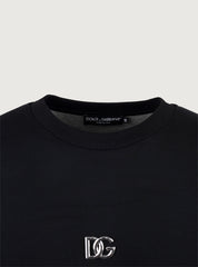 Logo plaque sweatshirt