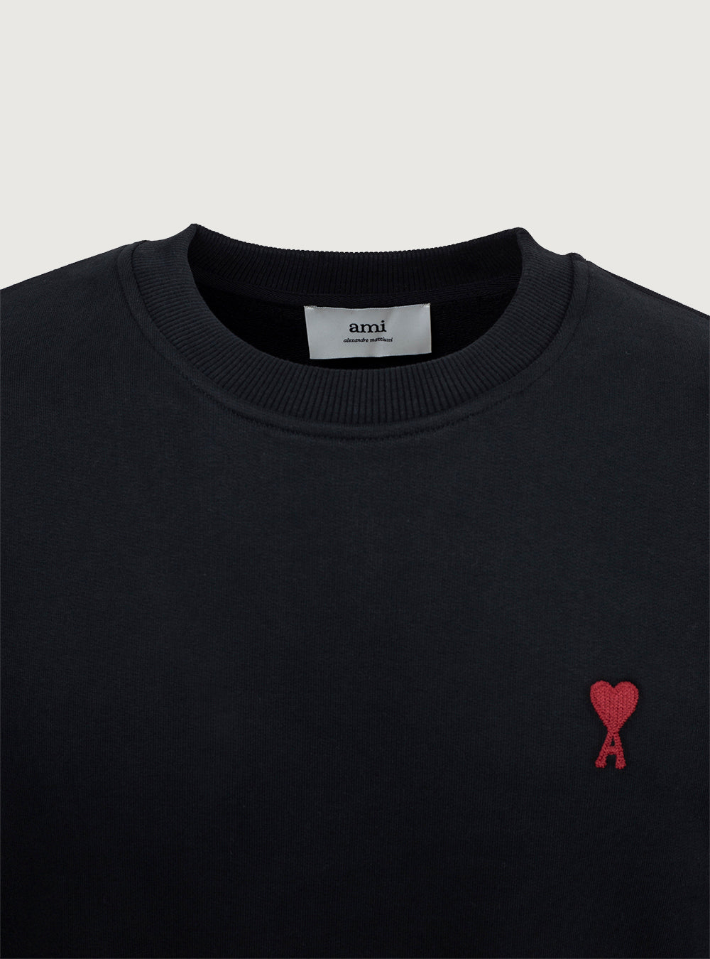 "Ami de coeur" small logo sweatshirt