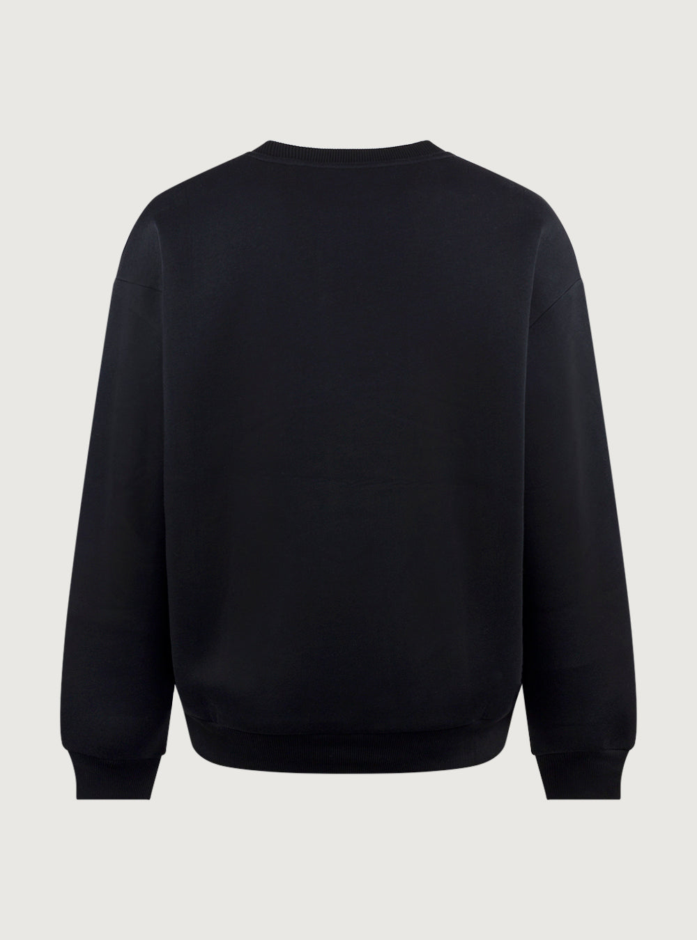 Logo plaque sweatshirt