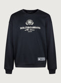 Logo plaque sweatshirt