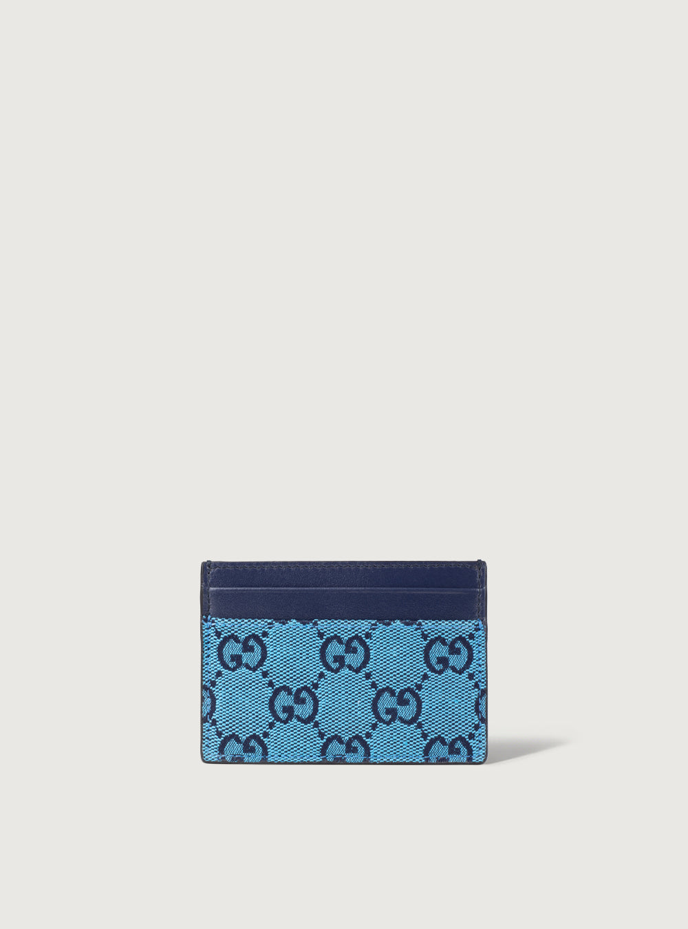 GG denim card holder 