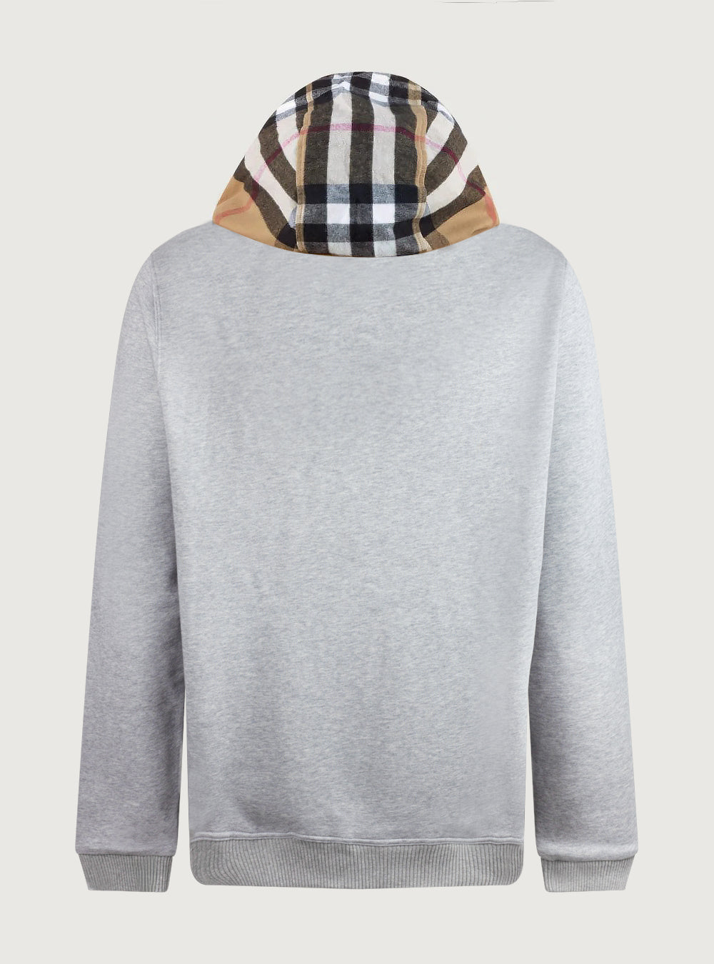 Felpa con cappuccio Check