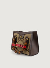 GG denim card holder 