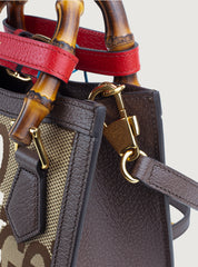 GG denim card holder 