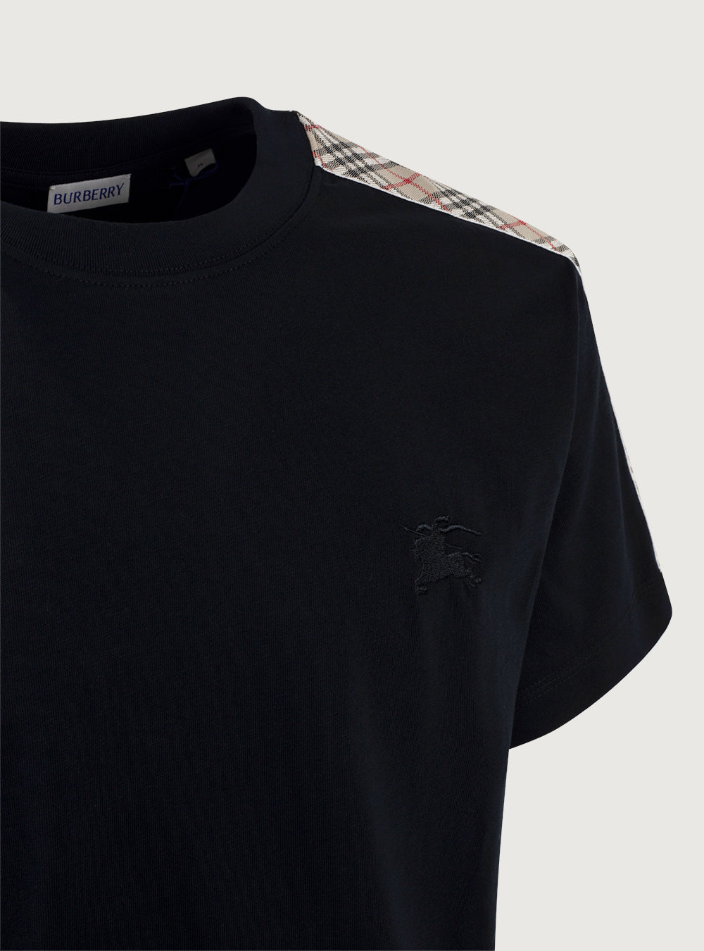 T-shirt nastro check