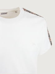 T-shirt nastro check