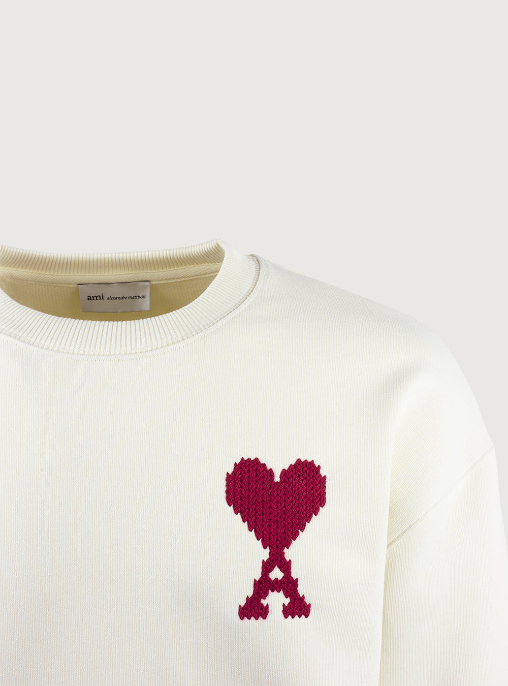 Felpa logo Pixel "Ami de coeur"